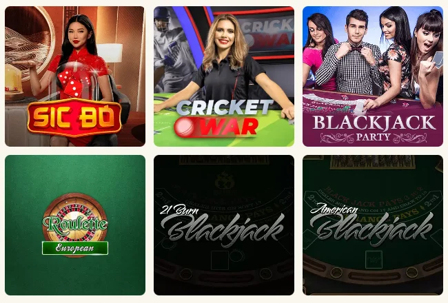 Tischspiele im Fat Fruit Casino